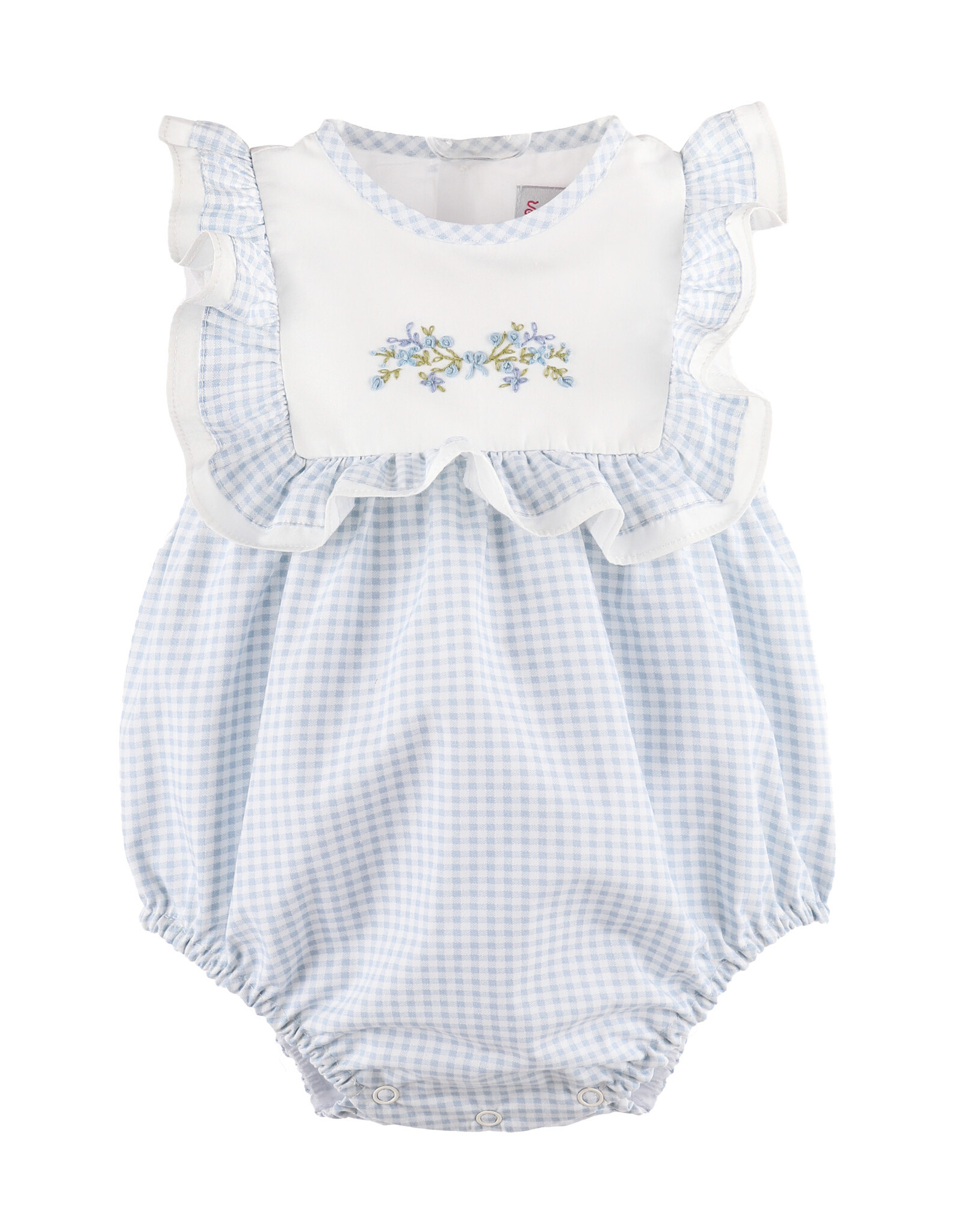 Sophie & Lucas Garden Club Ruffle Bubble, Blue
