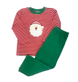 Banana Split Santa Applique Boys Pant Set
