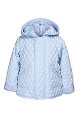 Widgeon Hooded Barn Jacket - Light Blue