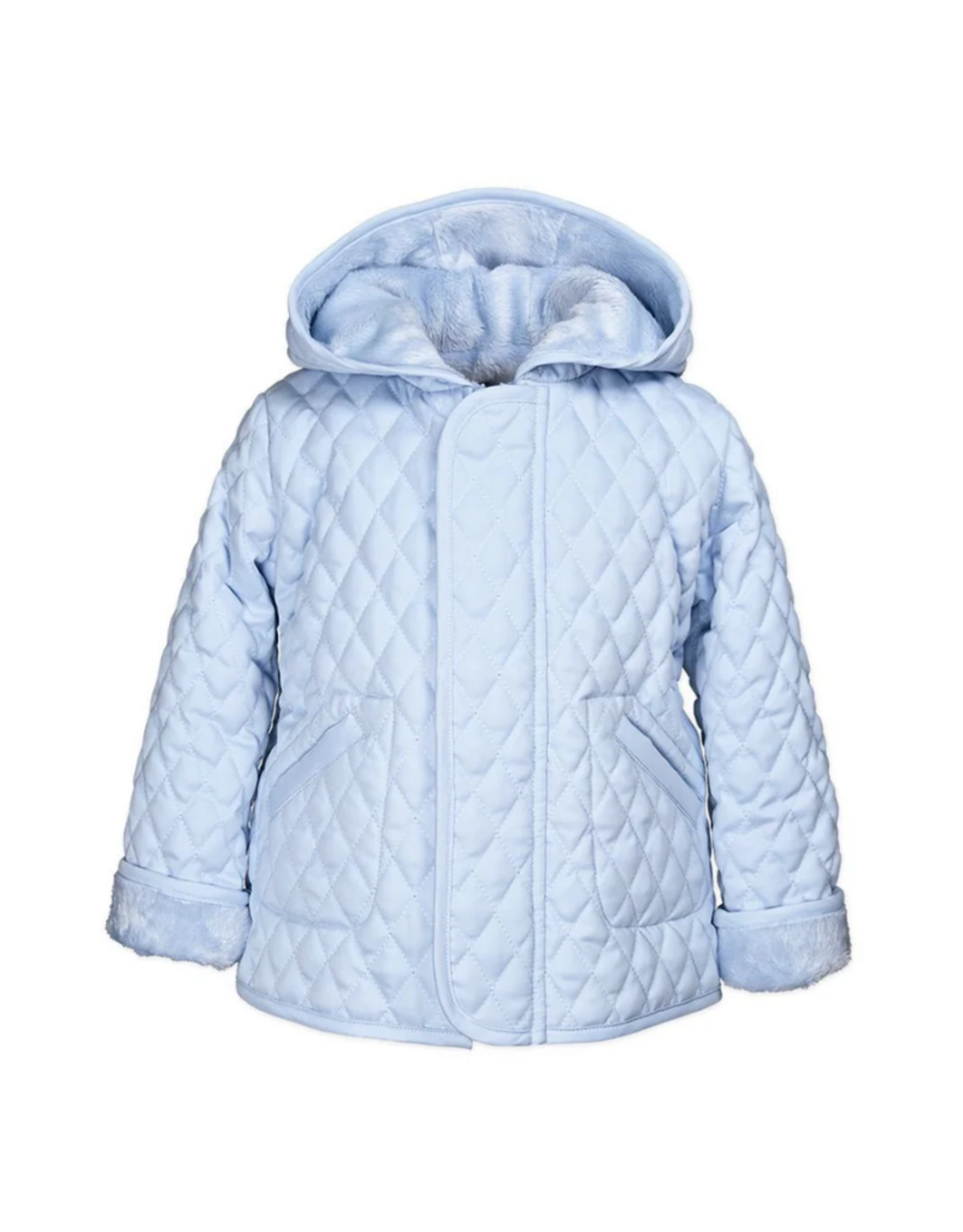 Widgeon Hooded Barn Jacket - Light Blue