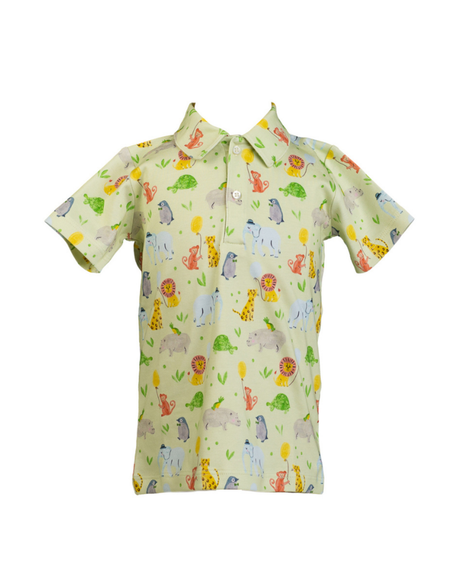 The Proper Peony Zoo Keeper Pima Polo