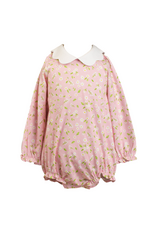 The Proper Peony Pink Petal LS Pima Girl Bubble
