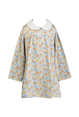 The Proper Peony Crimson Harvest LS Pima Dress
