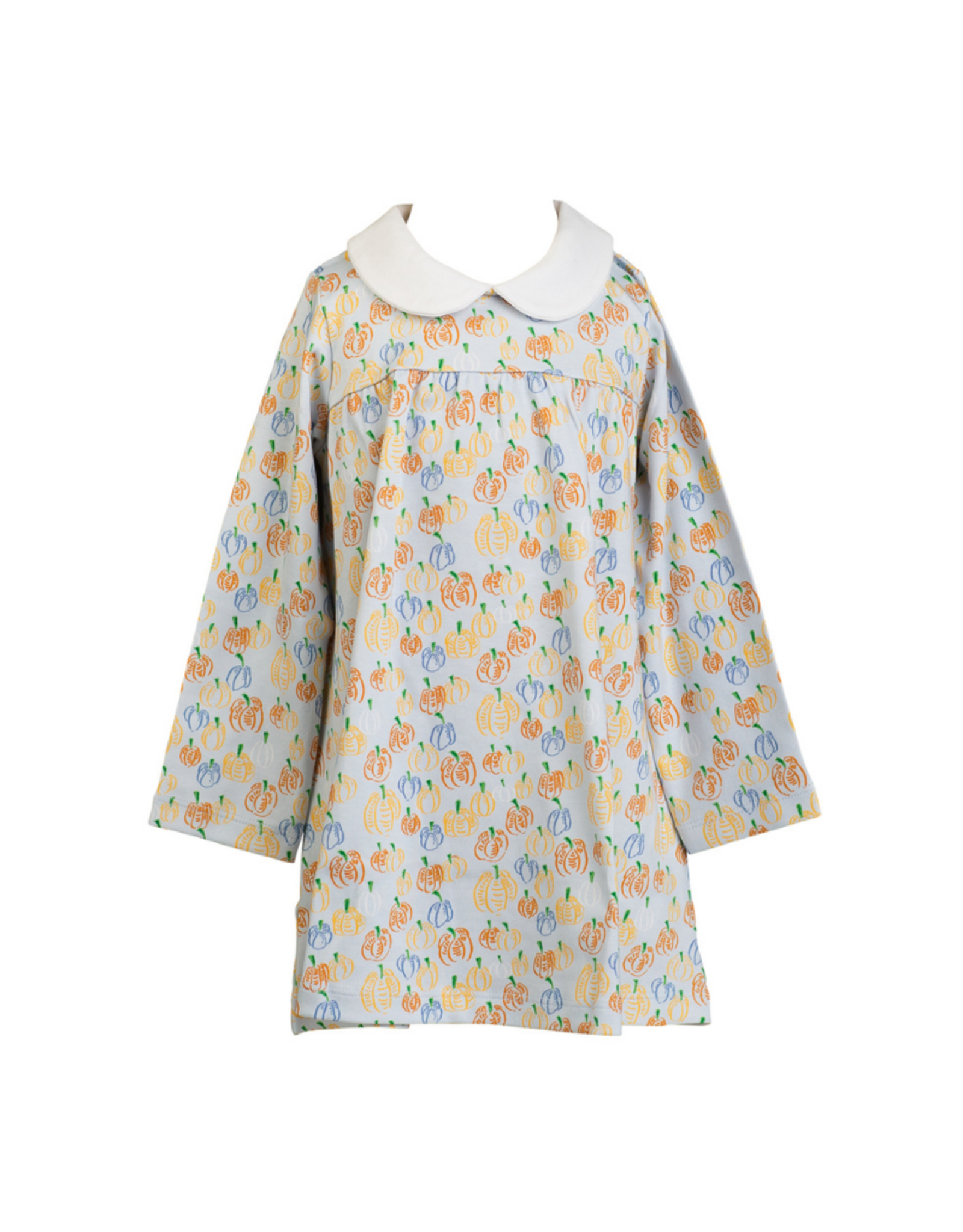 The Proper Peony Crimson Harvest LS Pima Dress