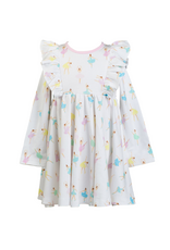The Proper Peony Tutu LS Twirl Pima Dress