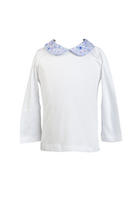 The Proper Peony Iris Garden LS Pima Collar Shirt *PRESALE*
