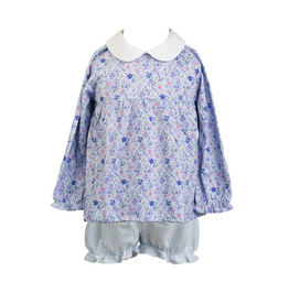 The Proper Peony Iris Garden LS Pima Bloomer Set *PRESALE*