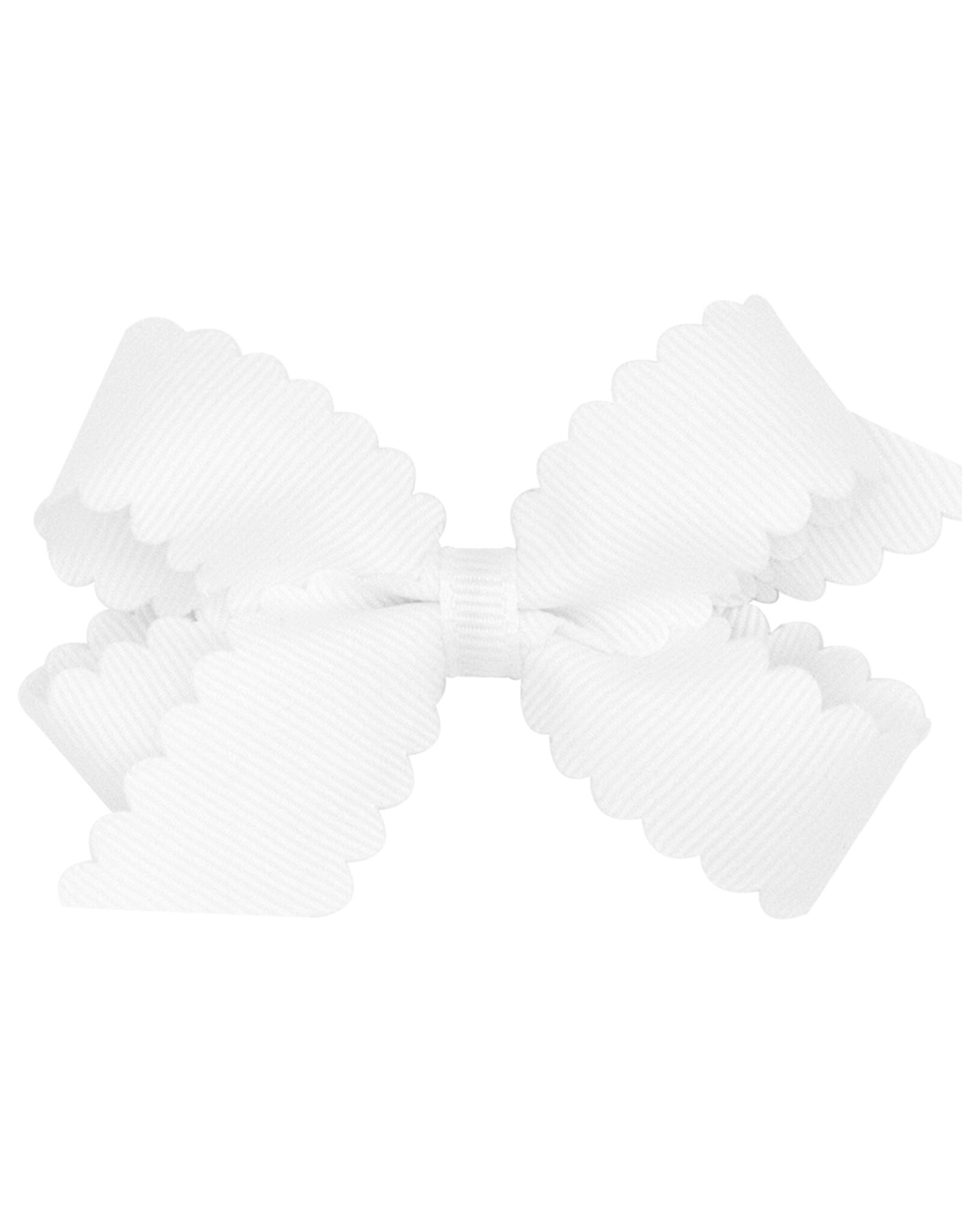 WeeOnes Mini Scalloped Edge Bow