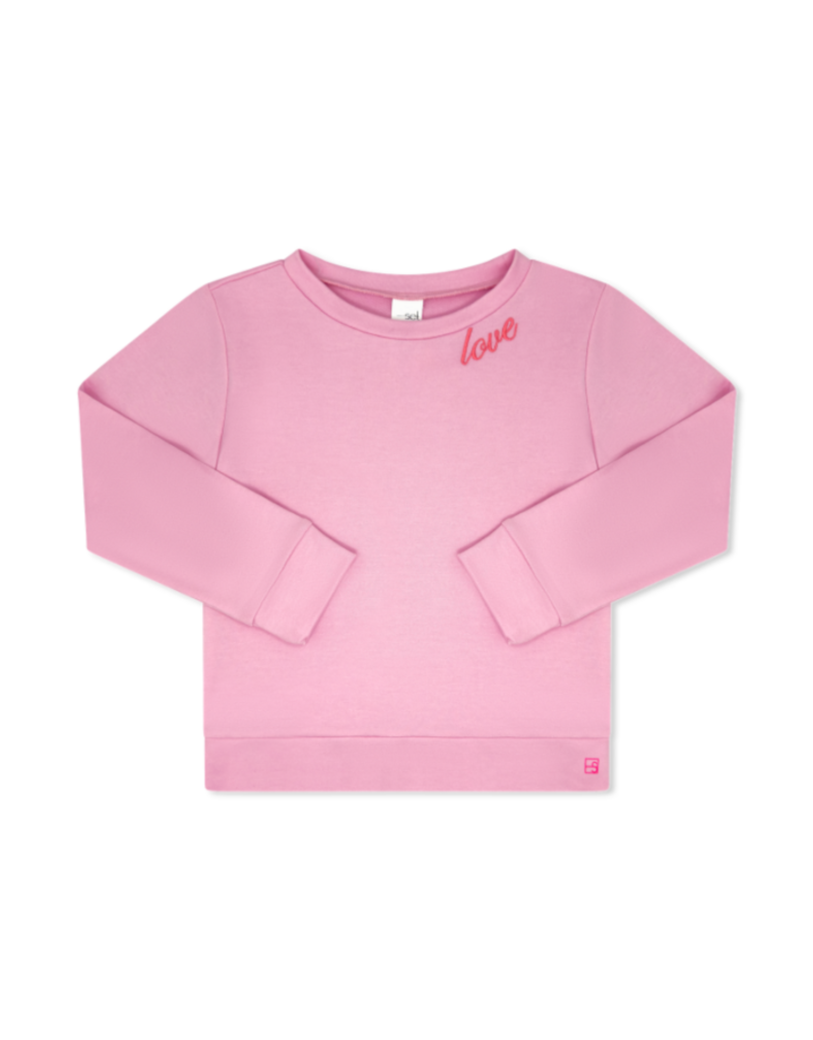 SET Alex Sweatshirt - Cotton Candy Pink, Love