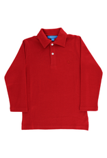 The Bailey Boys Harry LS Knit Polo, Red