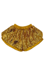 Blended Spirit Gold Sequins Butterfly Shorts