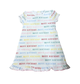 Lulu Bebe LLC Happy Birthday Gown