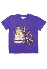 Belle Cher Megaphone Shirt, Purple