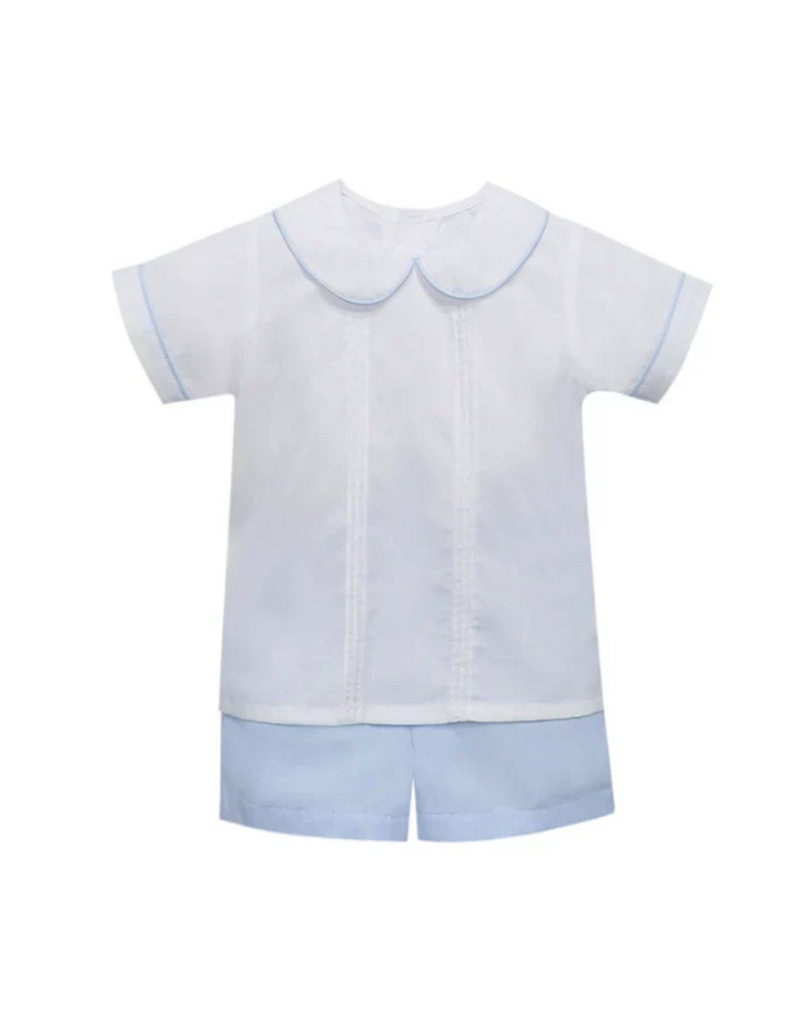 Remember Nguyen Blue Madison Short Set