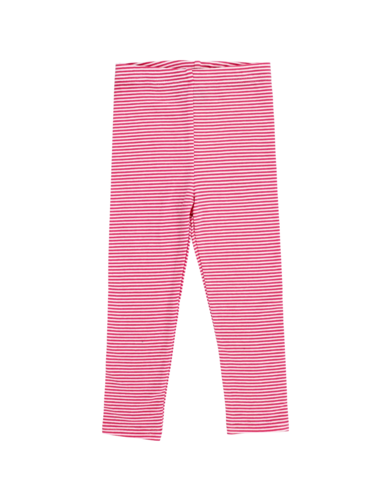 The Bailey Boys Girls Leggings, Fuchsia Stripe Knit