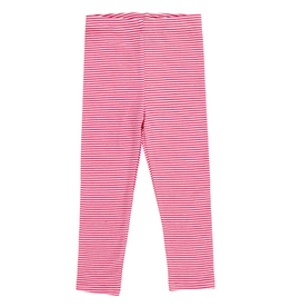 The Bailey Boys Girls Leggings, Fuchsia Stripe Knit