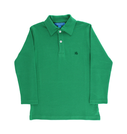 The Bailey Boys Harry LS Knit Polo, Kelly Green