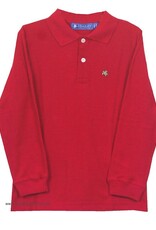 The Bailey Boys Harry LS Knit Polo, Red
