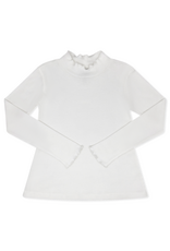 Set Proper Remi Ribbed Turtleneck - Wells White Knit