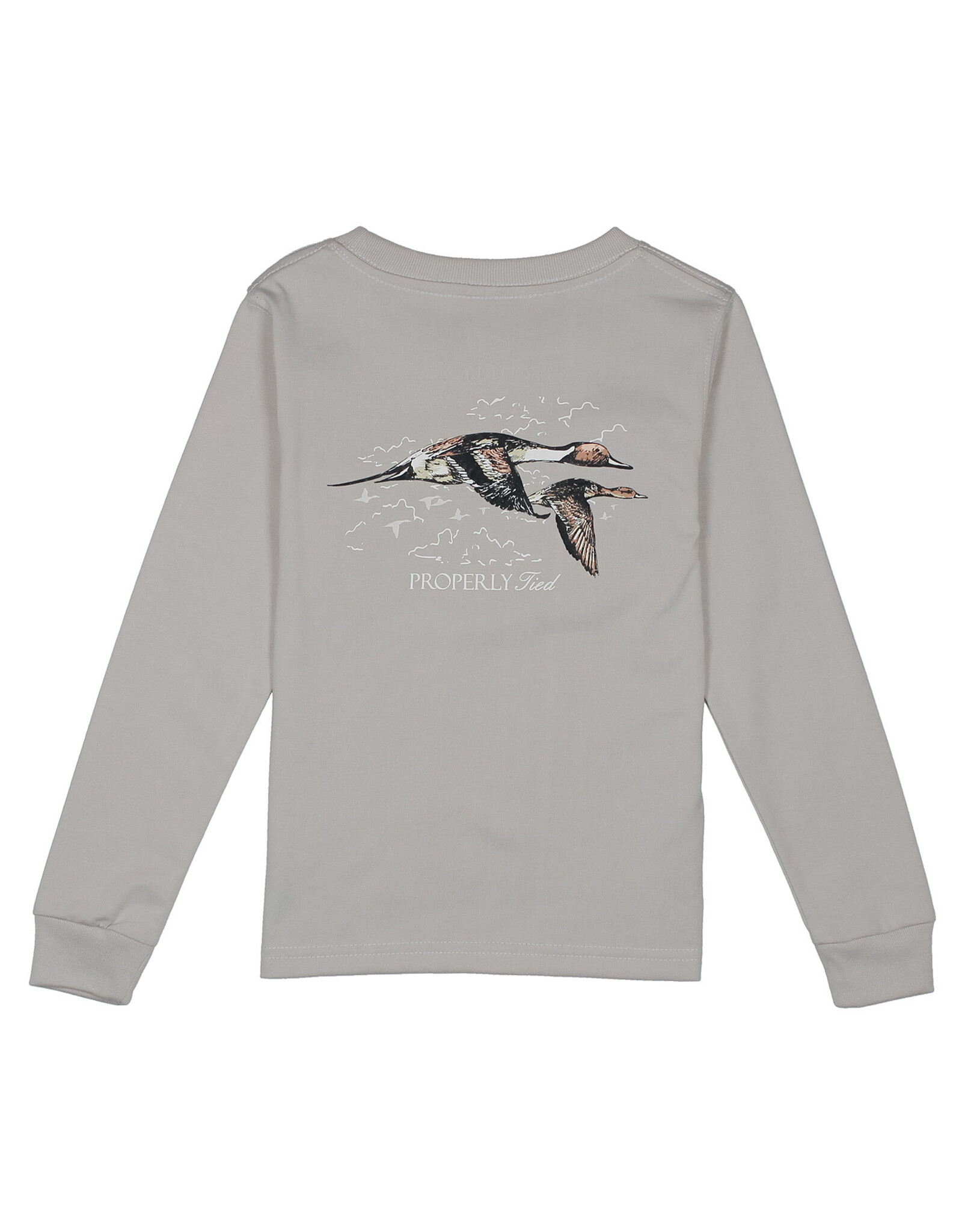 Properly Tied Pintails LS Ice Grey