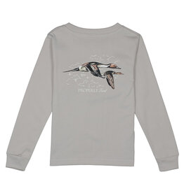 Properly Tied Pintails LS Ice Grey