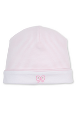 Kissy Kissy Classic Treasures Bow Hat, Pink Stripe NB