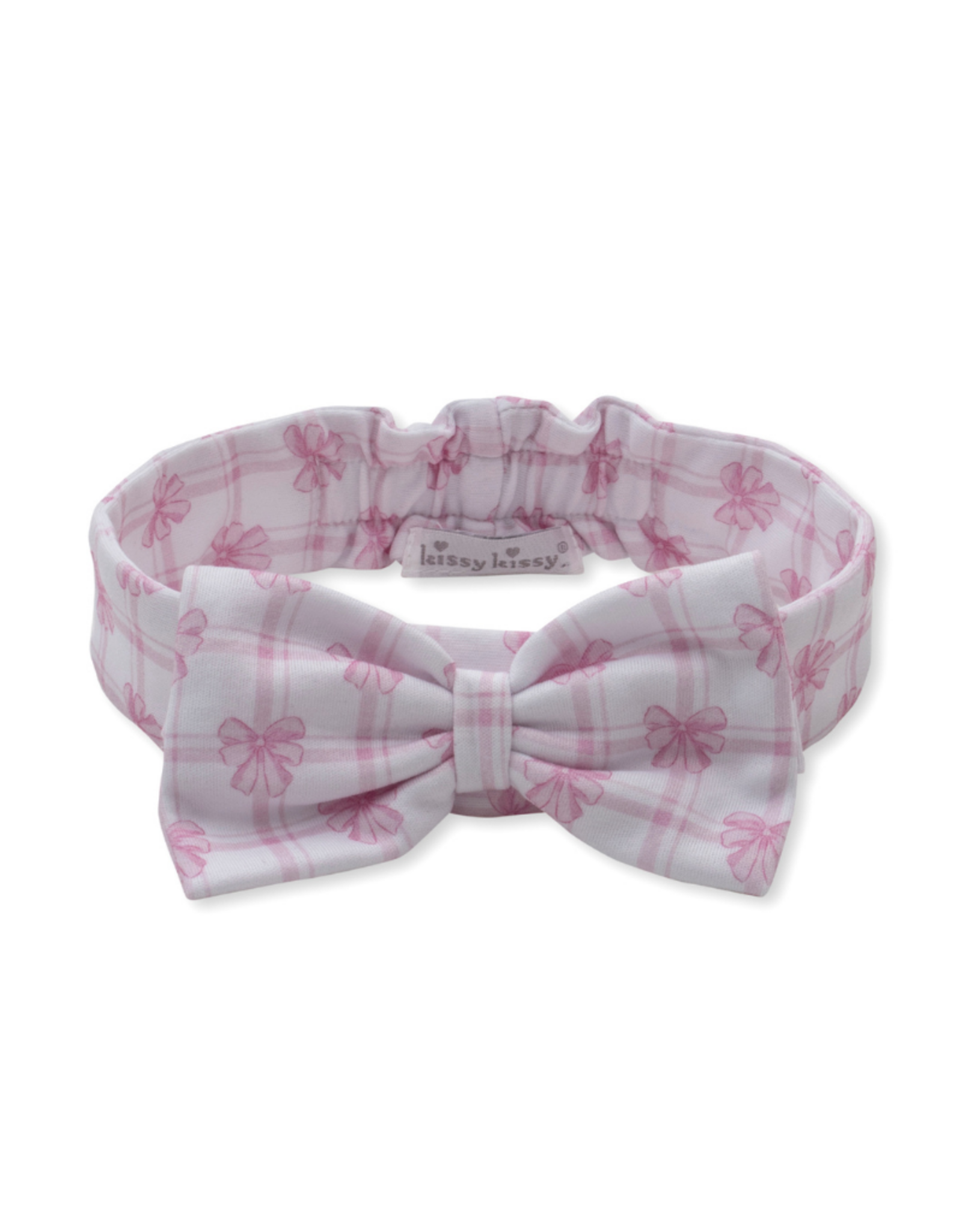 Kissy Kissy Windowpane Bows PRT Headband