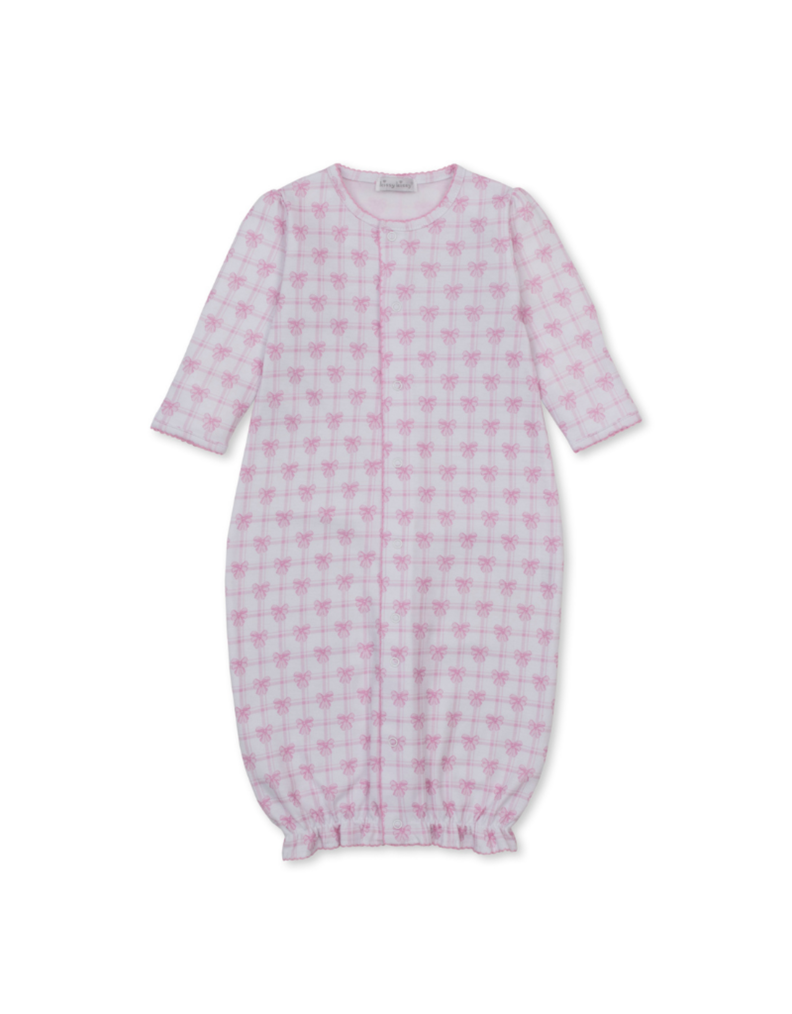 Kissy Kissy Windowpane Bows PRT Conv Gown