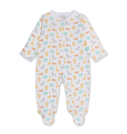 Kissy Kissy Baby Jungle Crew PRT Zip Footie