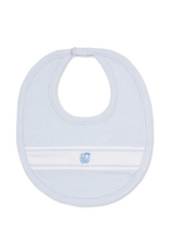 Kissy Kissy Classic Treasures Train Bib, Lt Blue