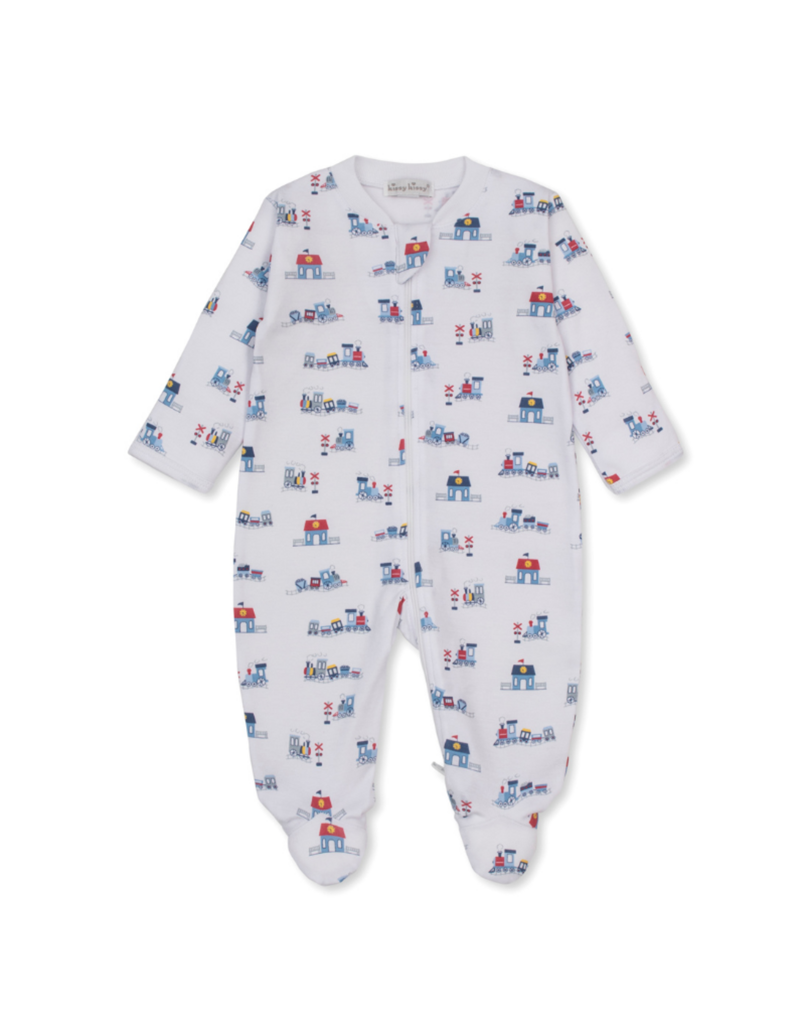 Kissy Kissy Footie with Zip PRT, Toot Toot