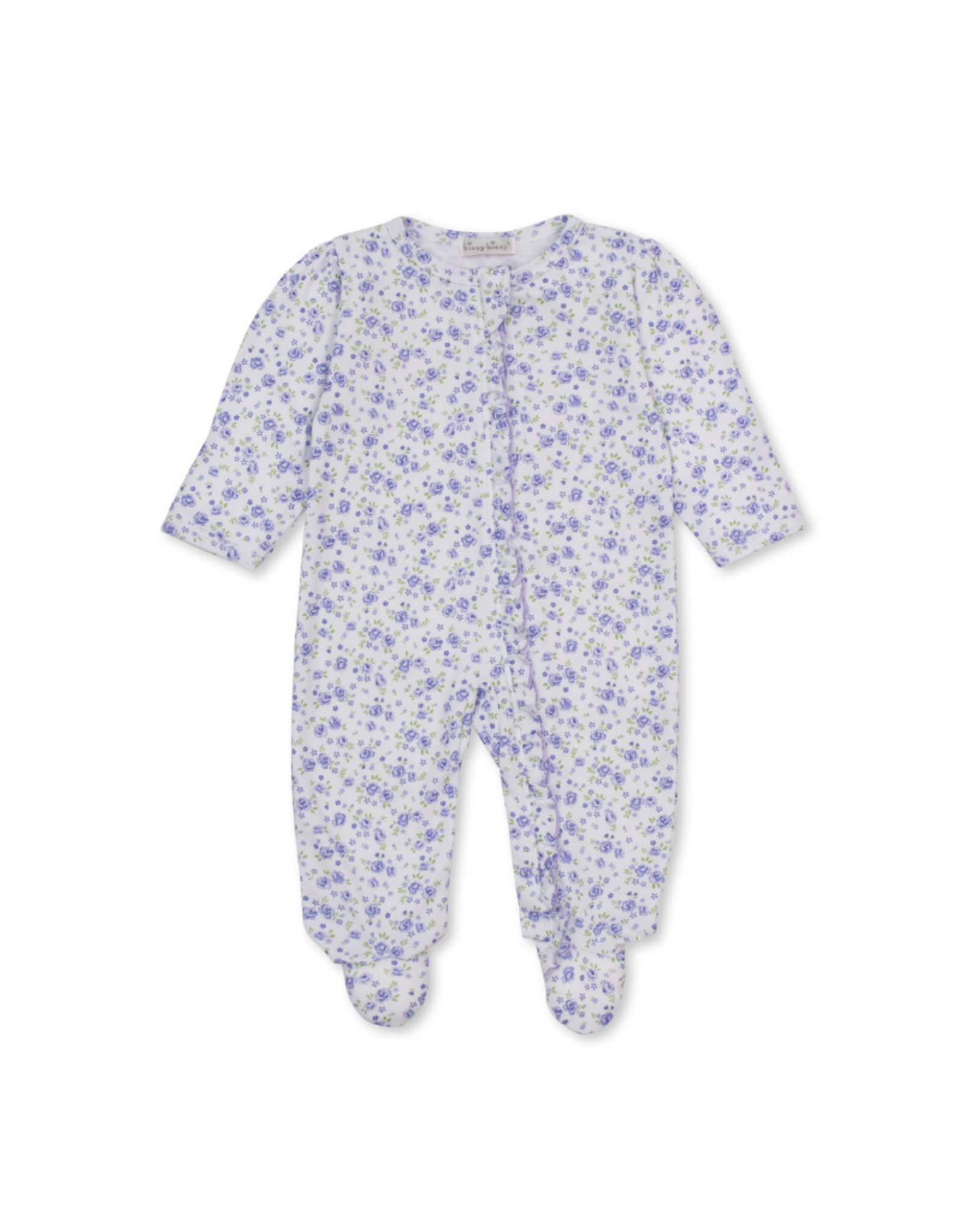 Kissy Kissy Cottage Roses PRT Zip Footie