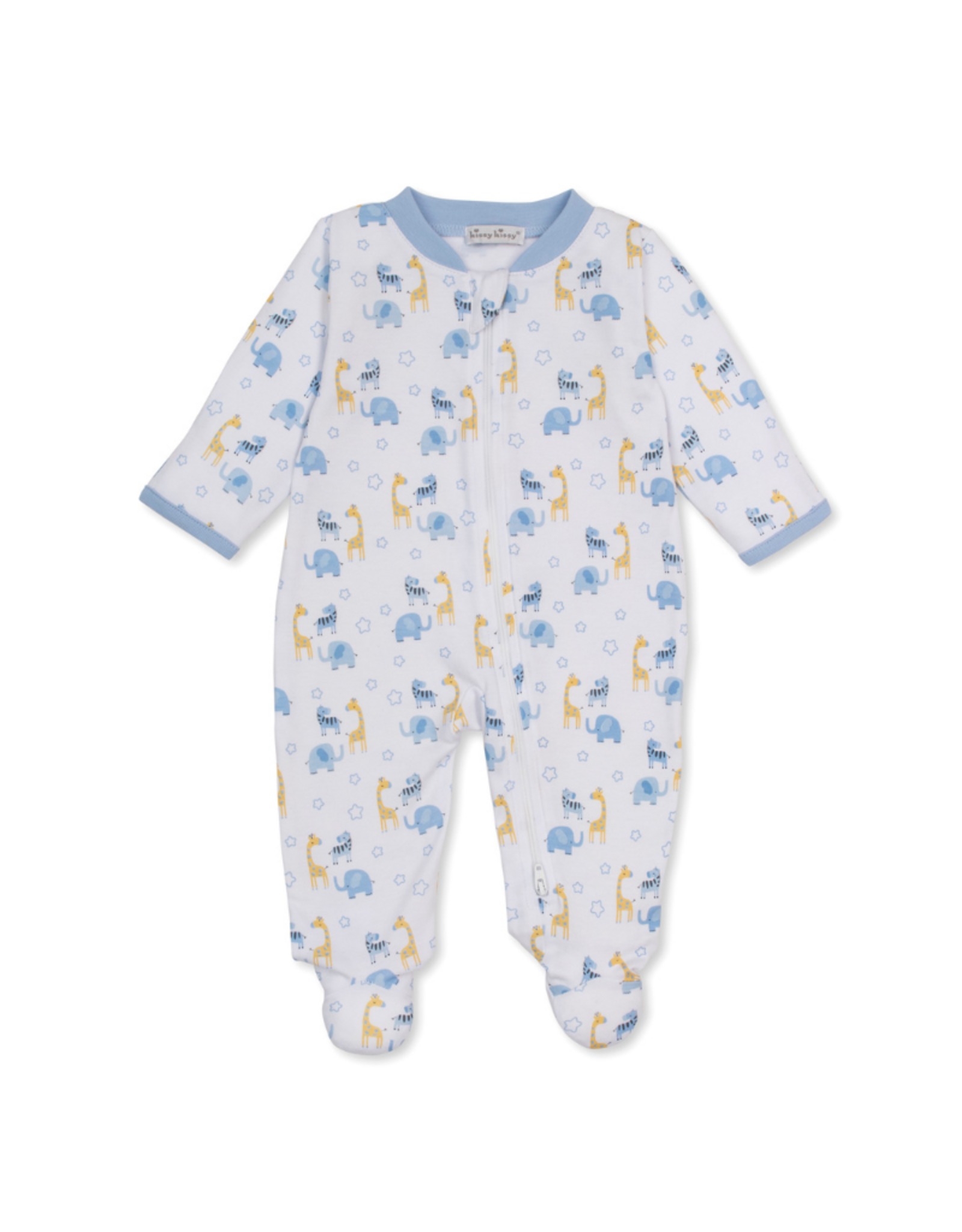 Kissy Kissy Footie with Zip PRT, Safari Party
