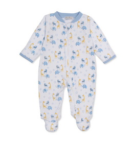 Kissy Kissy Footie with Zip PRT, Safari Party