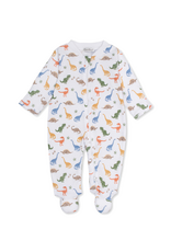 Kissy Kissy Footie with Zip PRT, Dino Stomp