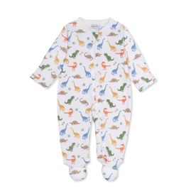 Kissy Kissy Footie with Zip PRT, Dino Stomp