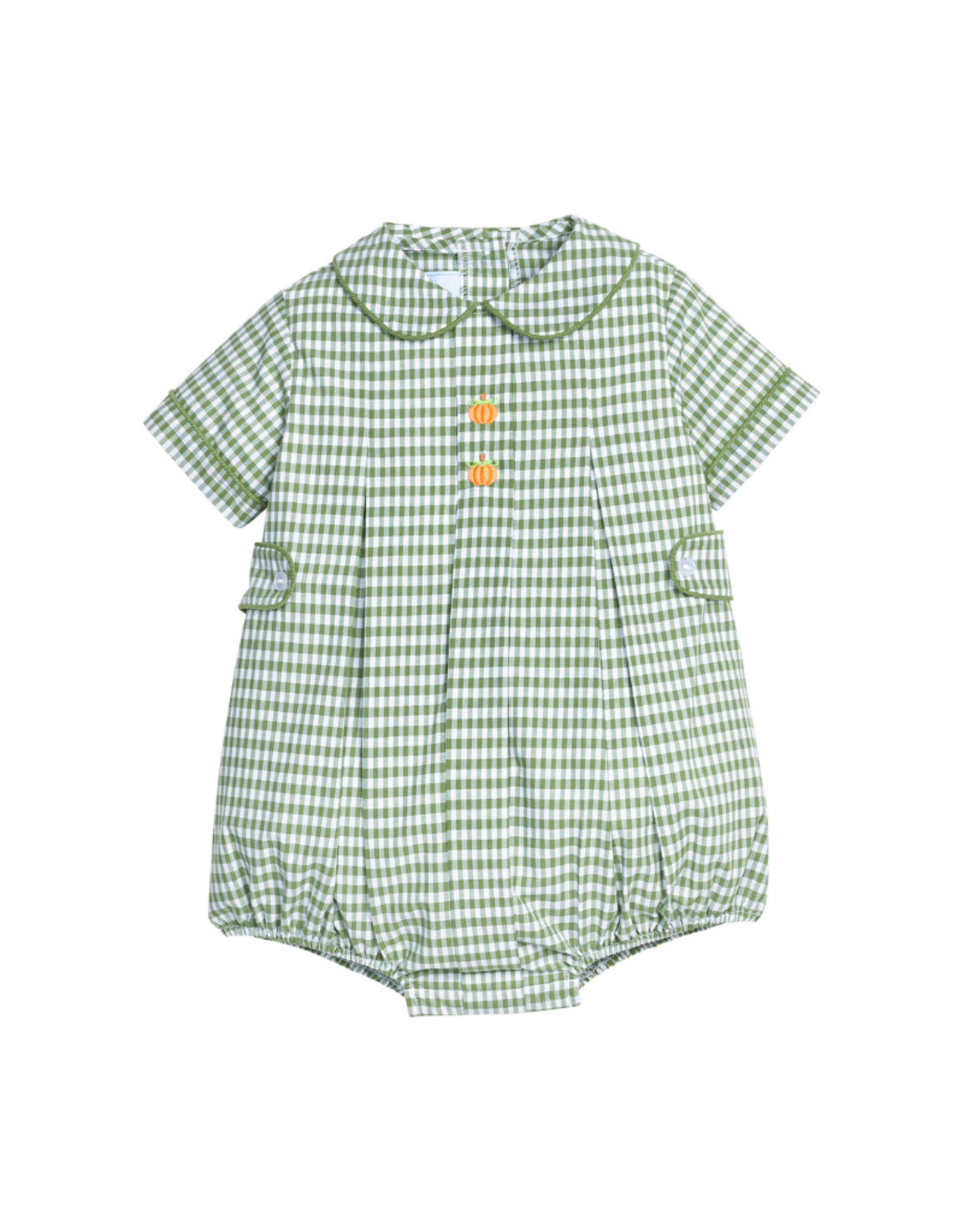 Little English Embroidered Nicholas Bubble-Pumpkin