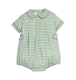 Little English Embroidered Nicholas Bubble-Pumpkin