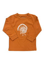 Mustard & Ketchup Burnt Orange Turkey LS T-Shirt