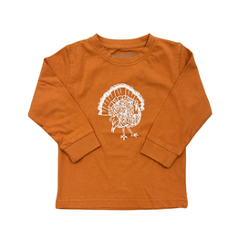 Mustard & Ketchup Burnt Orange Turkey LS T-Shirt