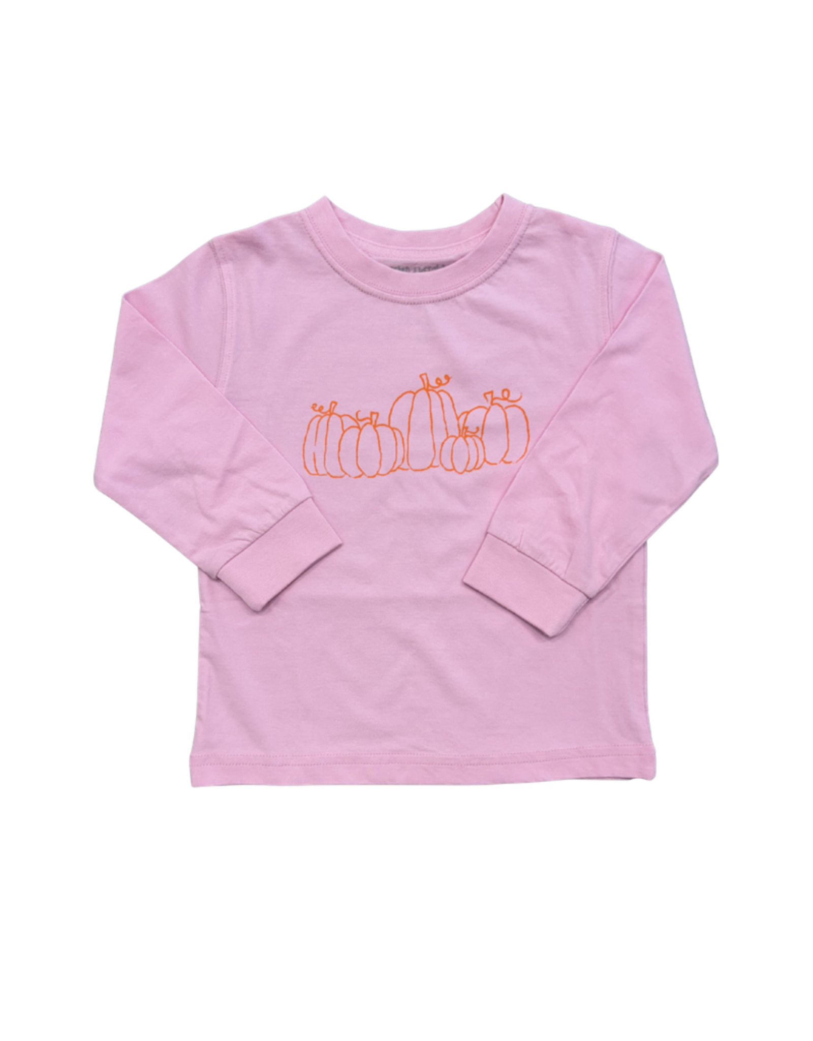 Mustard & Ketchup Pink Pumpkin Patch LS T-Shirt