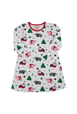 The Beaufort Bonnet Company LS Penny's Playdress - I Want a Hippopotamus