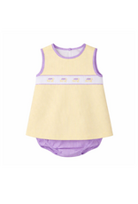 Krewe Kids Ladd Diaper Set, Yellow Tiger Stripe