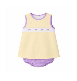 Krewe Kids Ladd Diaper Set, Yellow Tiger Stripe