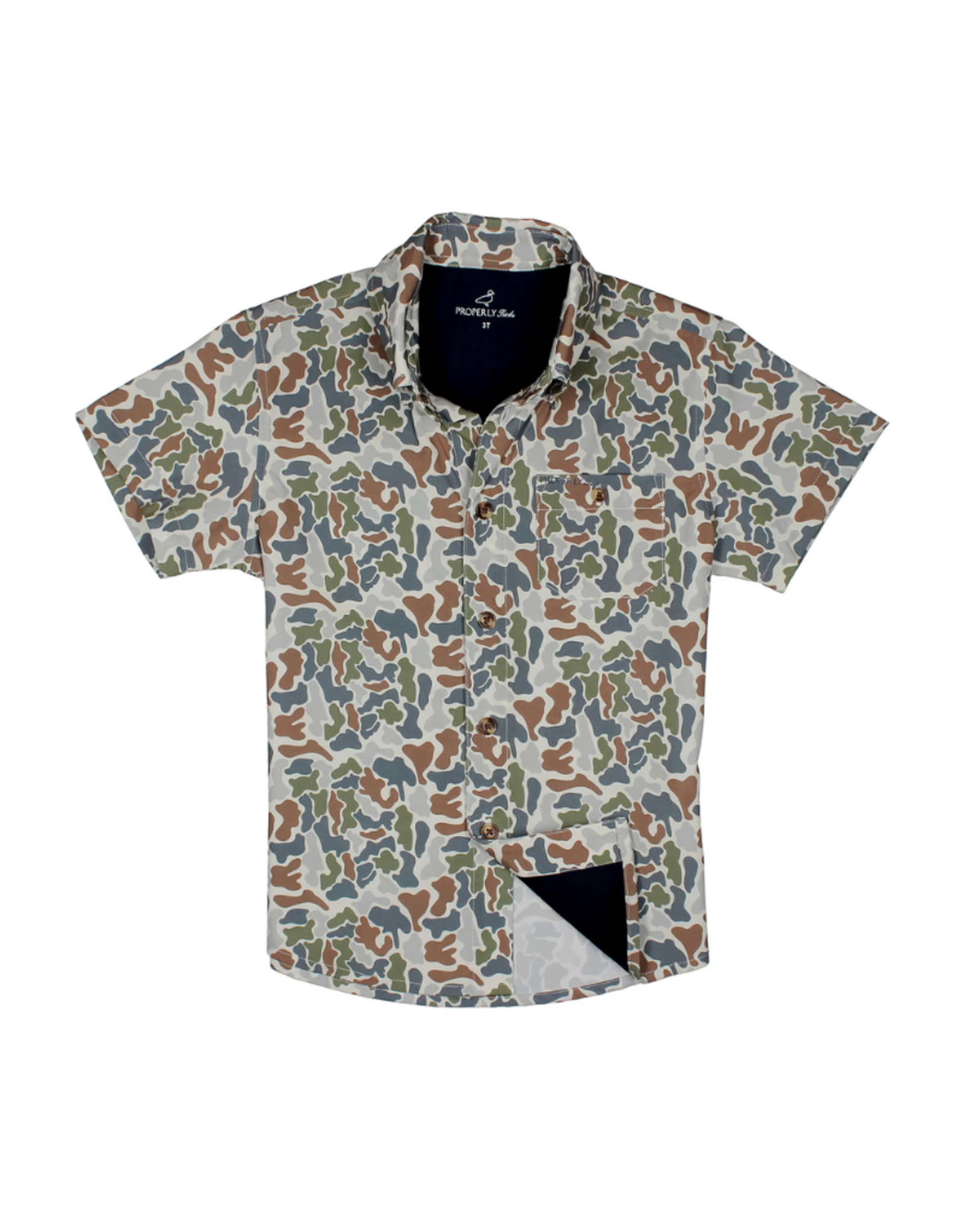 Properly Tied Sportsman Field Shirt, Terra Camo