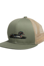 Properly Tied Boys Trucker Hat, Wood Duck