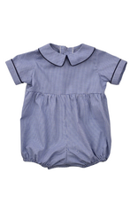 Funtasia Too Carter Bubble, Navy Mini Check