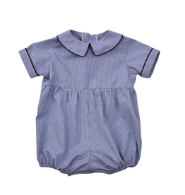 Funtasia Too Carter Bubble, Navy Mini Check