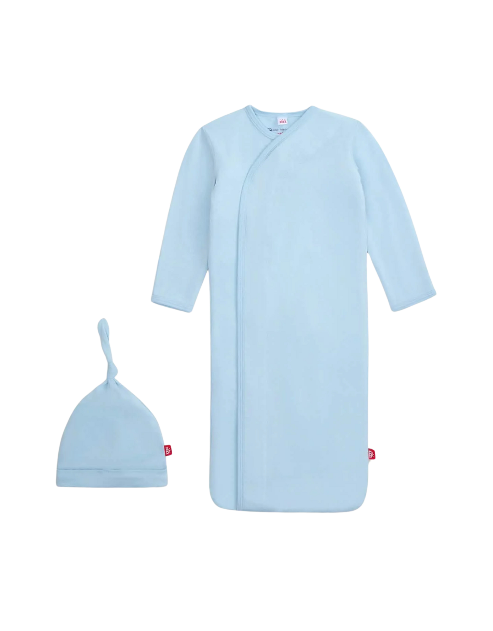 Magnetic Me Baby Blue Gown & Hat Set NB/3M
