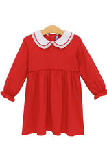 Trotter Street Kids Eleanor Dress, Red